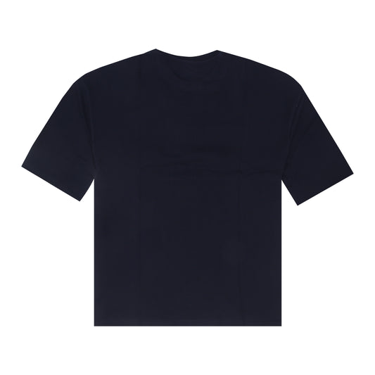 Solids - Navy Blue Oversized T-shirt