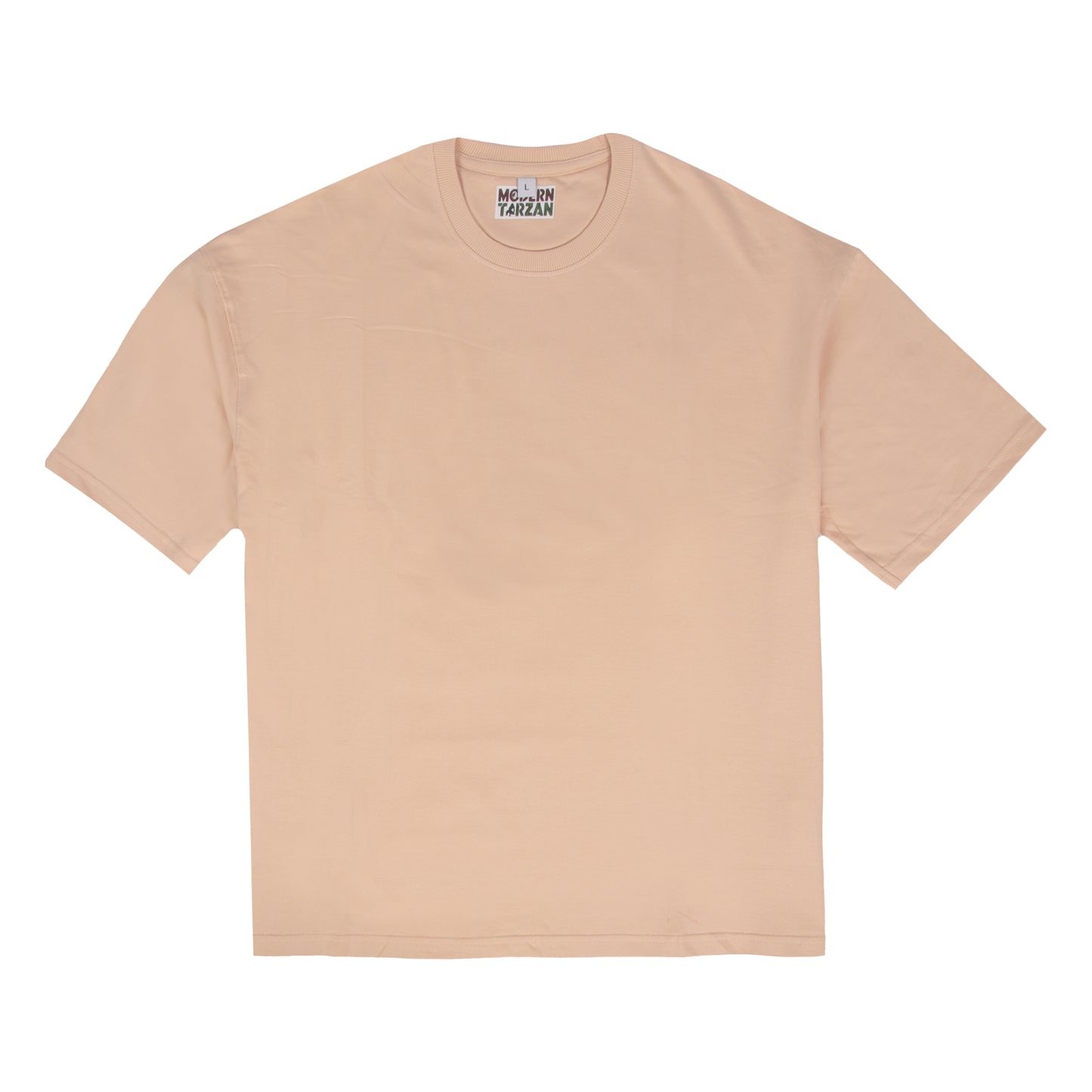 Solids - Beige Oversized T-shirt