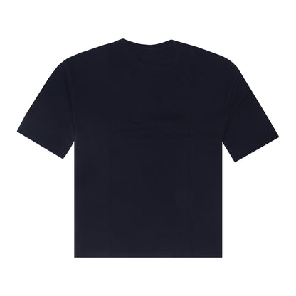 Solids - Navy Blue Oversized T-shirt