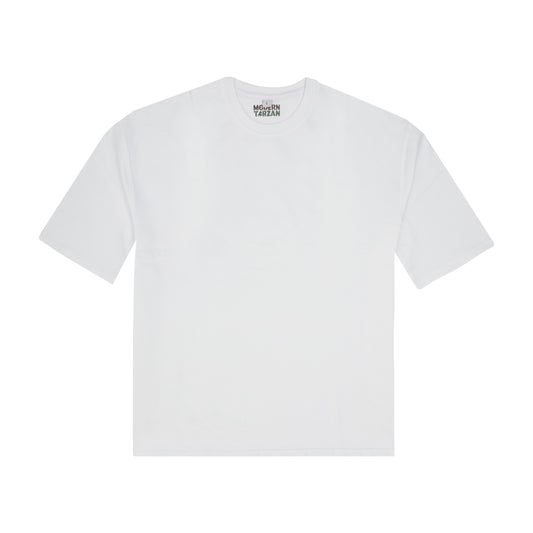 Solids - White Oversized T-shirt
