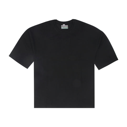 Solids - Black Oversized T-shirt
