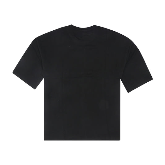 Solids - Black Oversized T-shirt